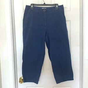 Talbots Blue Cargo Pants